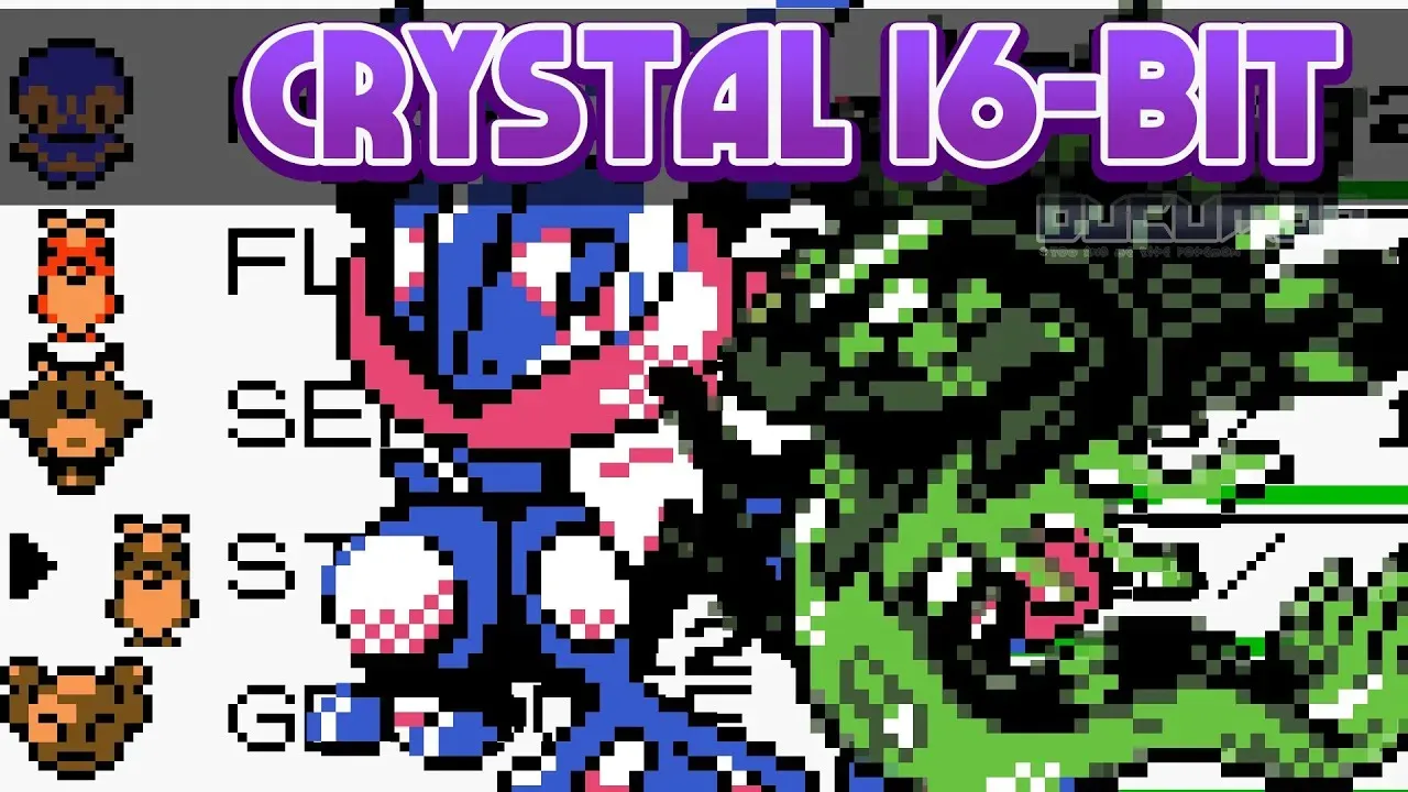 Pokémon Crystal 16-bit